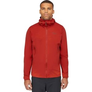 Rab Mens Kinetic 2.0 Jacket - Tuscan Red Size XL